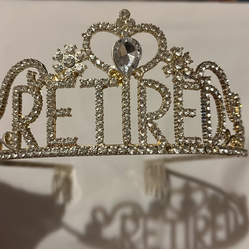 Gold Retired Tiara - Picture 7 of 16